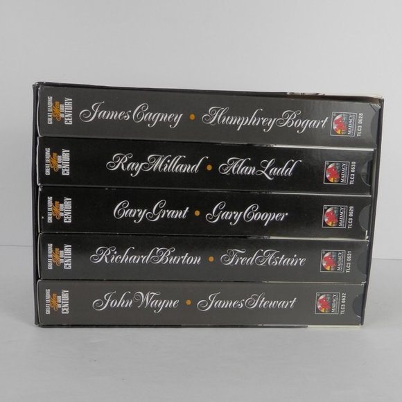 Hollywood Legends The 10 Leading Men VHS Tapes - Picture 2 of 5